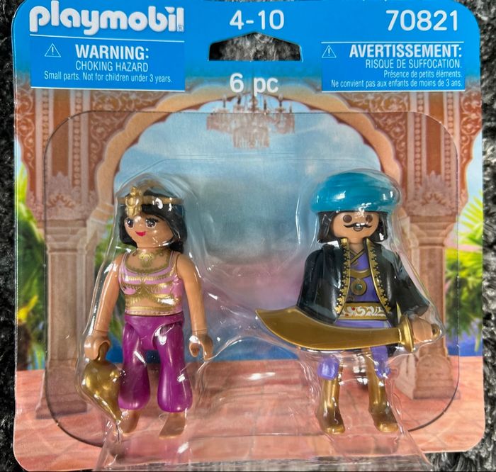 Playmobil 70821 Duo Couple Oriental - - Les Pirates- Deux Personnages