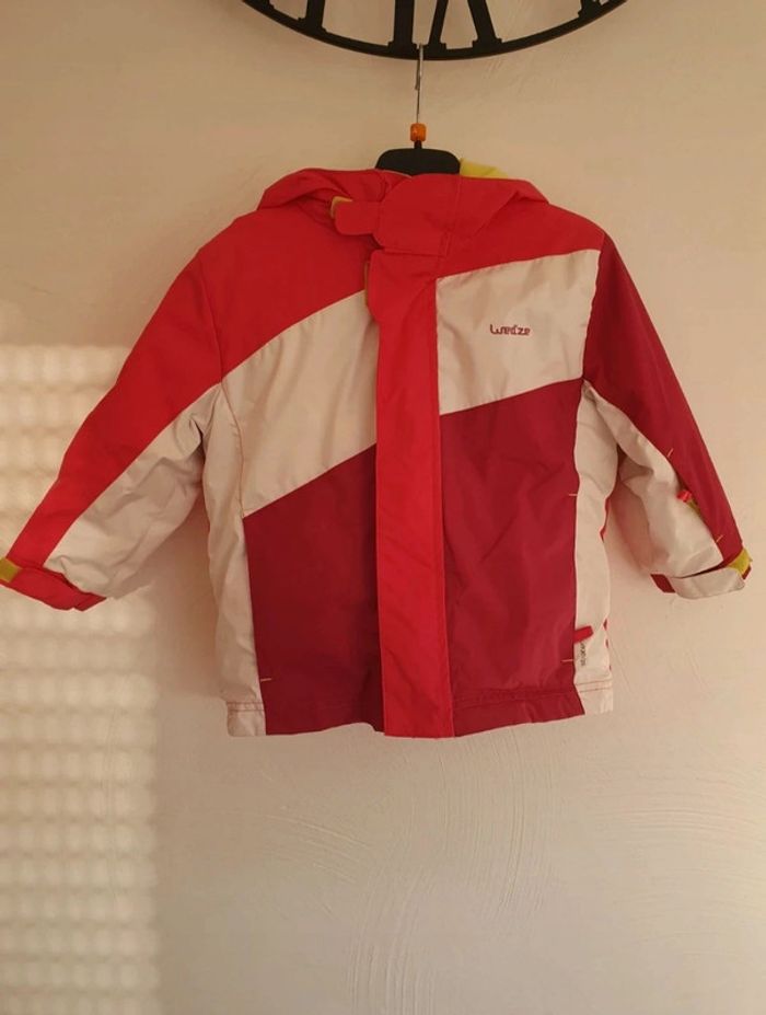 Manteau de ski rose Decathlon 2 ans - photo numéro 2