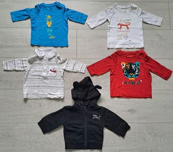 Tee shirts à manches longues bébés garçons taille 3mois Orchestra