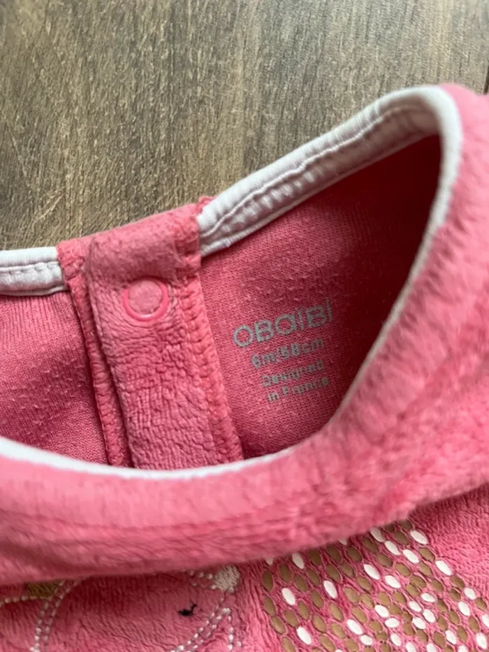 Pyjama obaibi Okaidi bébé 6 mois - photo numéro 4