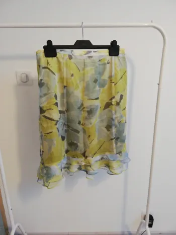 Jupe mi longue doublure soie Antonnelle taille 42