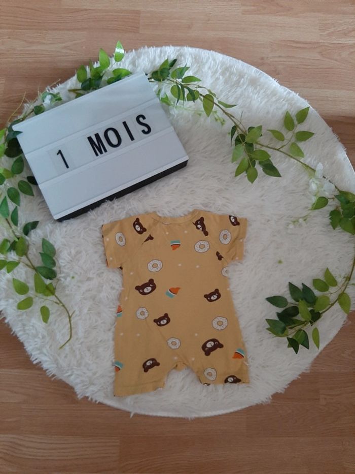 Combishort ours et donuts - photo numéro 2