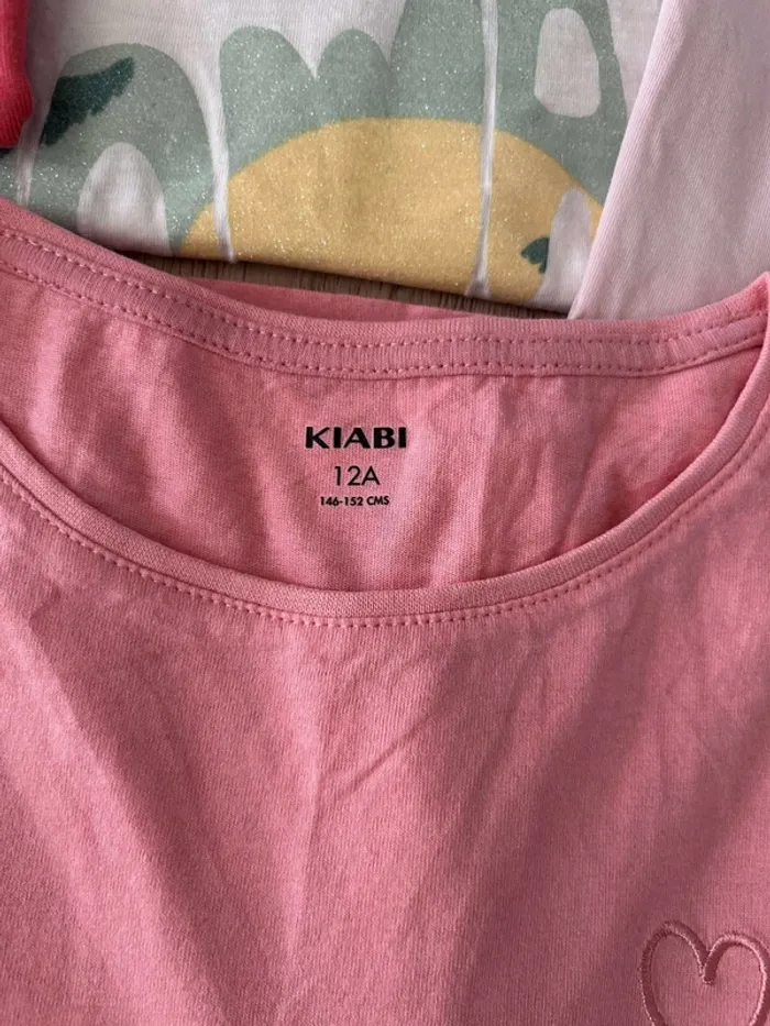 Lot 5 T-shirts fille 12 ans – Printemps/Été - photo numéro 15