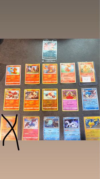 Lot cartes Pokémon + carte promo Yveltal (MEG 088)