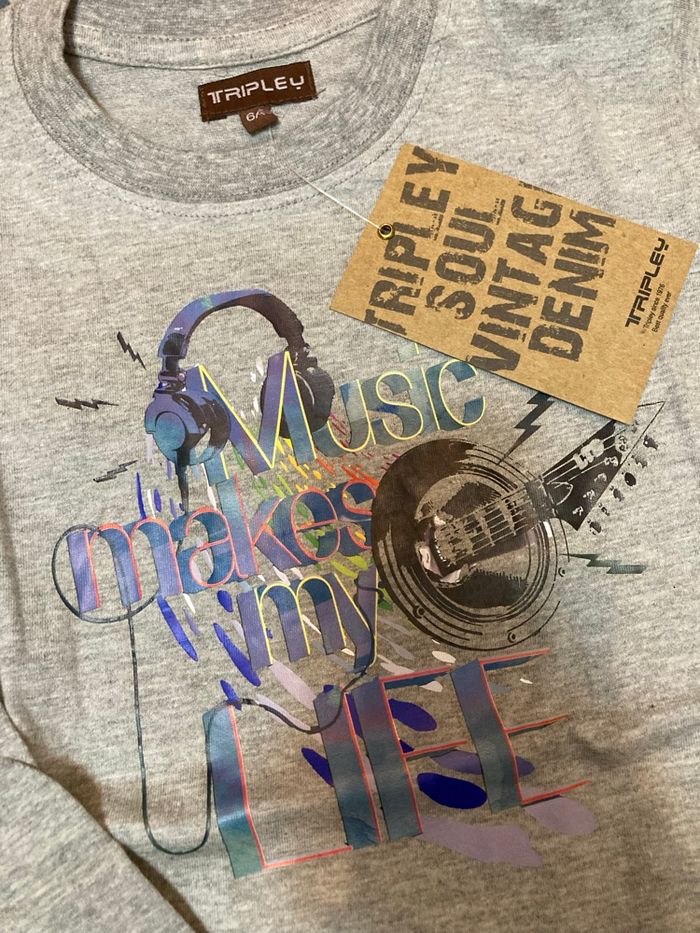 T-shirt manches longues Tripley - 6 ans - photo numéro 4