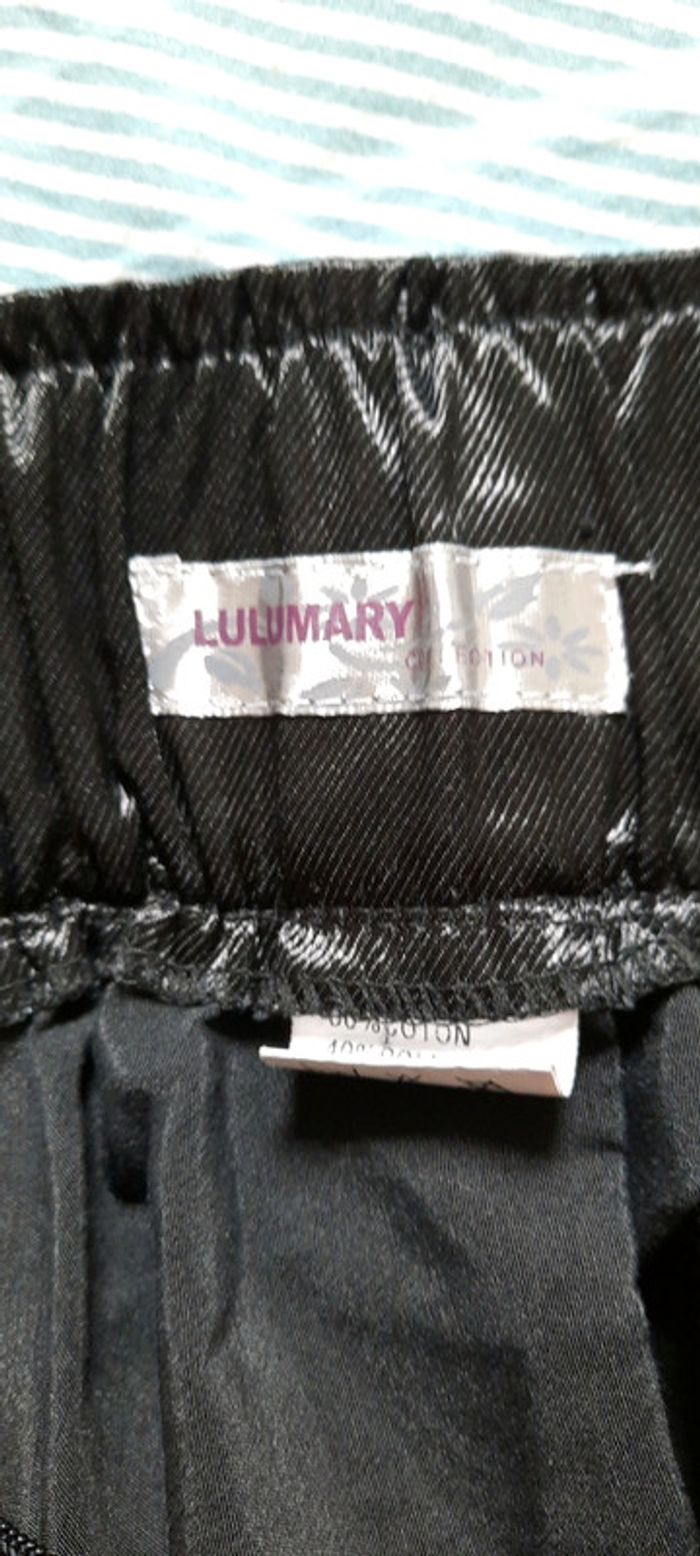 Jupe noire satin de soirée - photo numéro 4