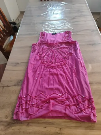 Robe Morgan Rose, Taille 42 - Détails Sequins Bohème Chic !