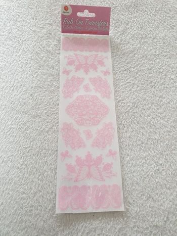 Sachet de 2 transferts neufs