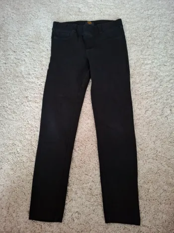 Jegging slim noir jean extensible 7/8 neuf OVS