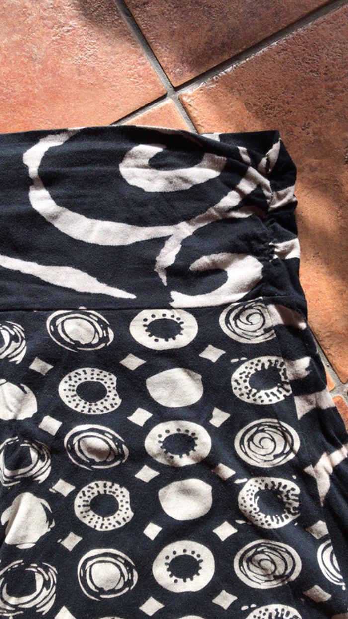 Desigual jupe noir et blanc - photo numéro 3