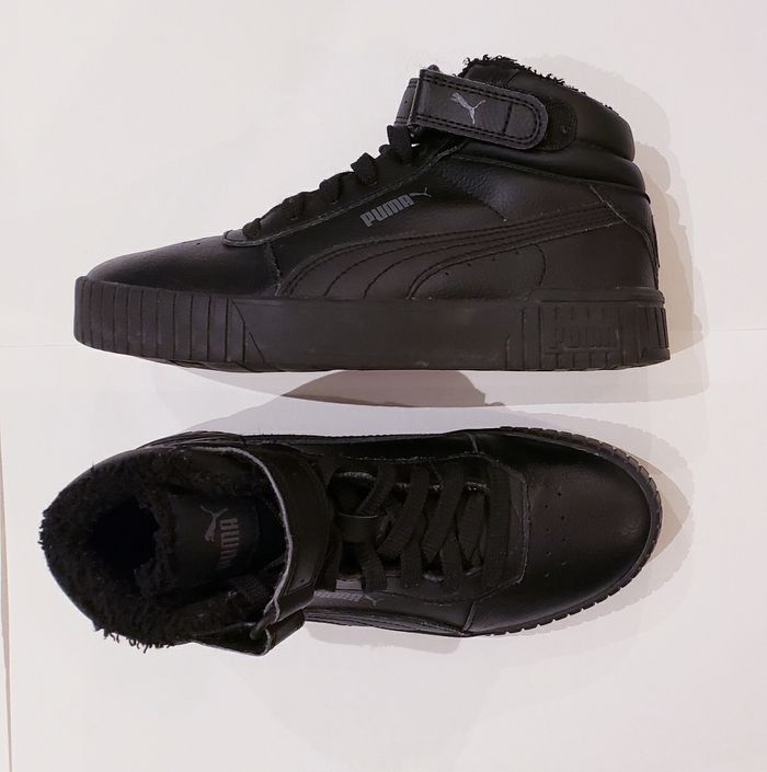 PUMA Carina Bottes d'hiver en cuir - Unisexe - Taille : 35,5 - photo numéro 3