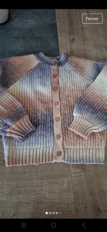 Gilet fille