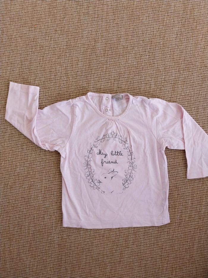 Tee shirt manches longues 2 ans