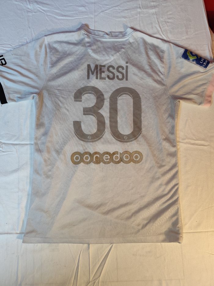 Maillot PSG 21/22 extérieur flocage Messi - photo numéro 2