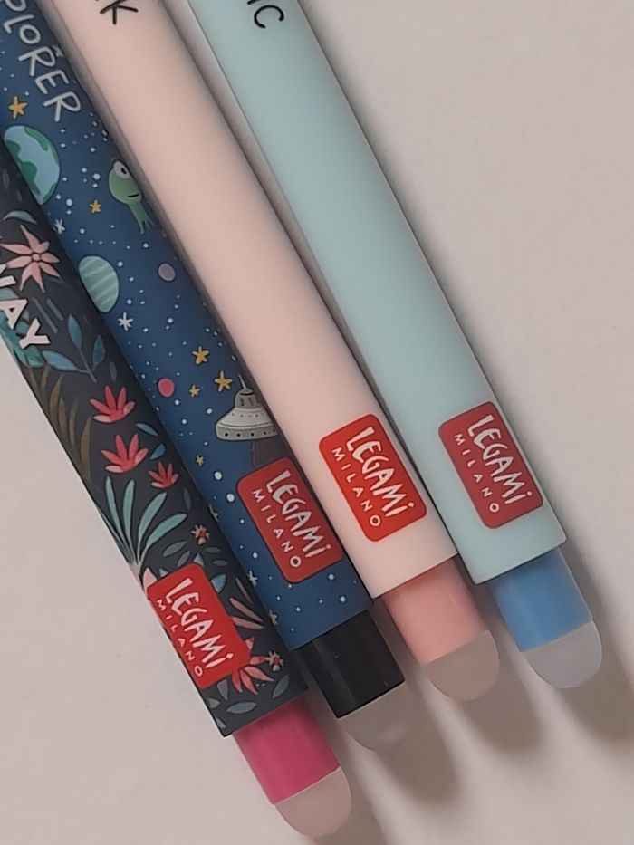 Stylos Legami Fleur Astronaute Cochon Éléphant - photo numéro 3