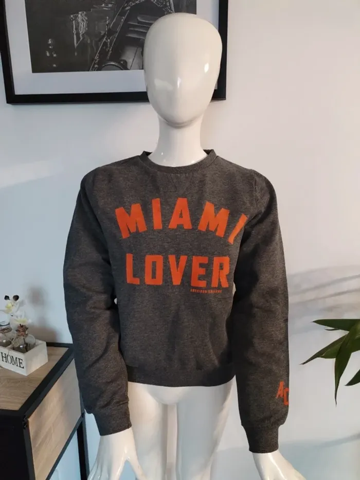 Pull fille 12 ans American college