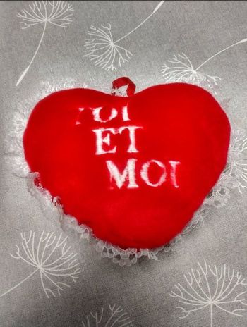 Peluche cœur