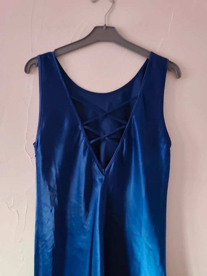Magnifique chemise de nuit / tenue de nuit bleu taille s ou 36 - photo numéro 4