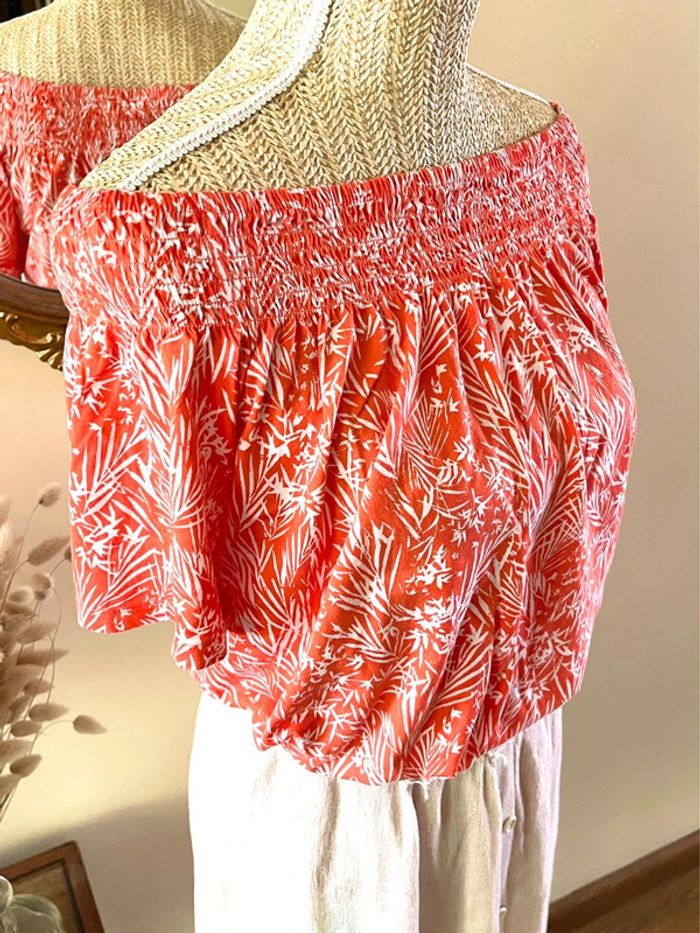 Blouse sans manche épaule dénudées Tout en Élégance - photo numéro 3