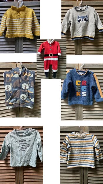 Lot de 7 jolie vêtements bébé