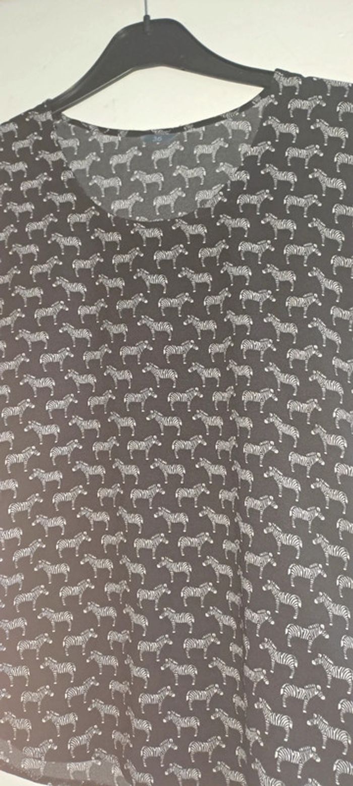 T-shirt Zèbre - photo numéro 2