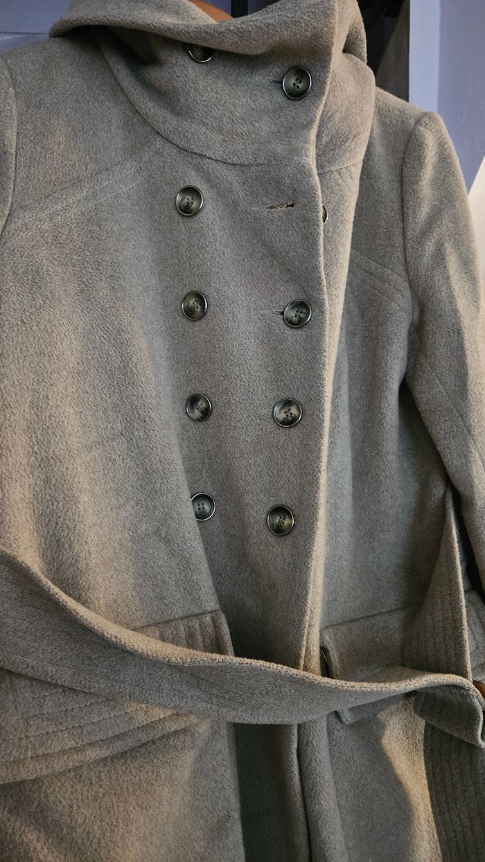 Manteau  beige camaïeu - photo numéro 4