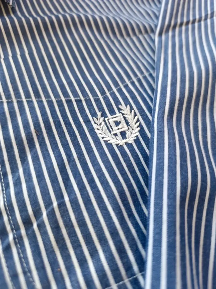Chemise manches longues Chaps à rayures 3xl - photo numéro 2