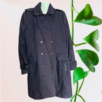 Magnifique manteau mi-long style Trench 