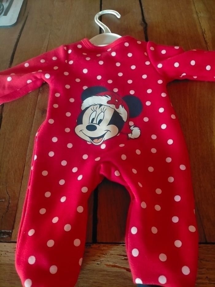 Ravissant pyjama Minnie noël naissance - photo numéro 3