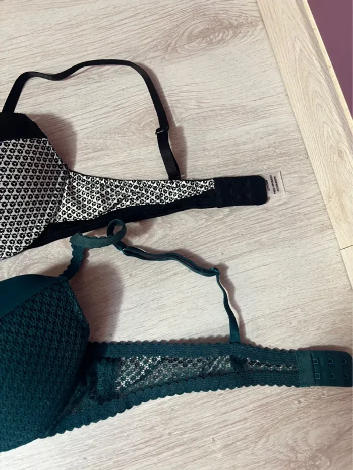 Lot 2 Soutiens-Gorge Tissaia / H&M  90 C - photo numéro 5