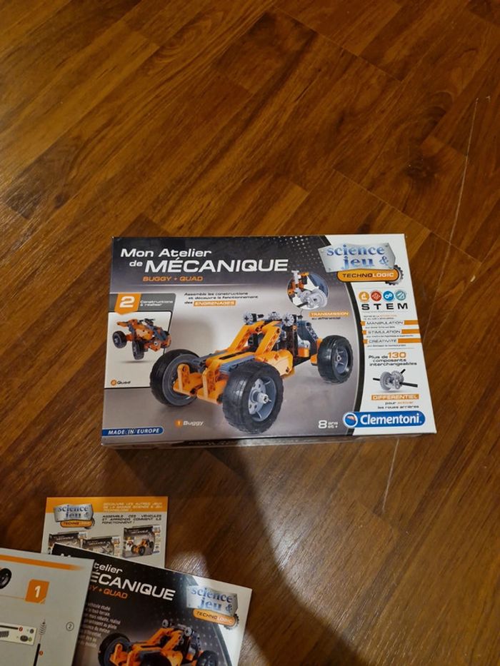 Mon atelier mécanique Buggy + quad. Clémentoni.