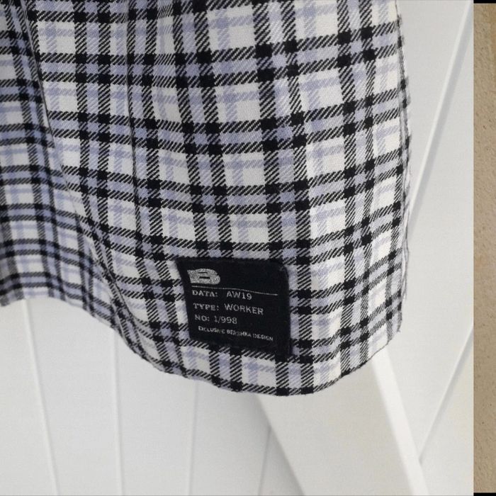 jupe carreaux femmes bershka en S - photo numéro 3