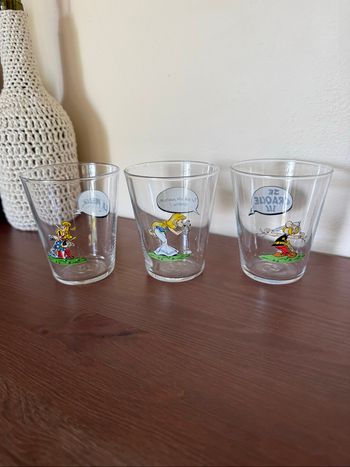 Verres série Astérix