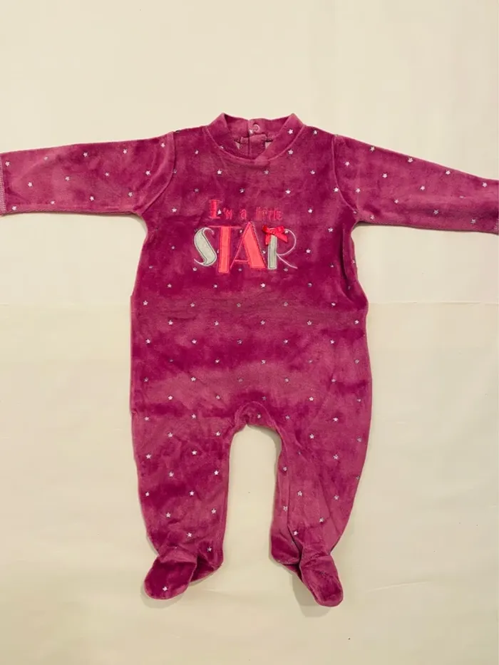 Lot 7 pyjamas fille taille 6 mois - photo numéro 8