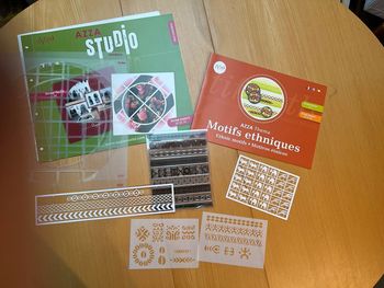 Kit Azza Studio duo Caraïbes et Thema Motifs Ethniques