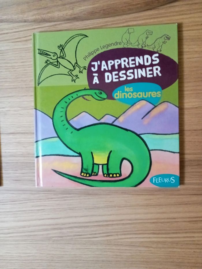Livres j'apprends à dessiner les bateaux/ les dinosaures/ la montagne/ les sports - photo numéro 2