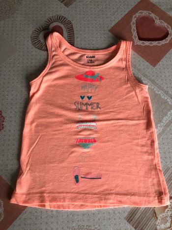 Débardeur fluo été