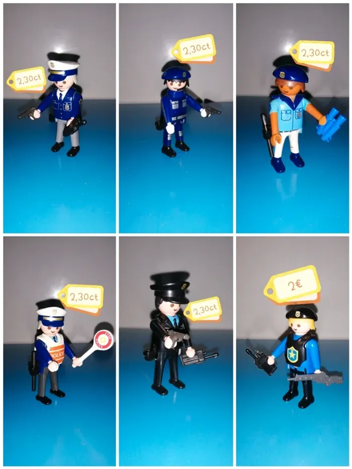 thème* personnage & accessoires / policier