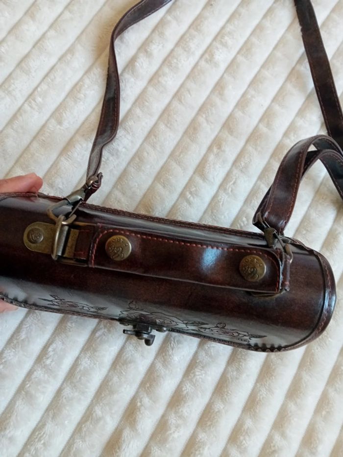 Jolie sac bandoulière Vintage en cuir 👜🍂 - photo numéro 5