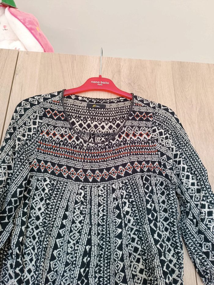 Blouse ethnique femme taille s - photo numéro 4
