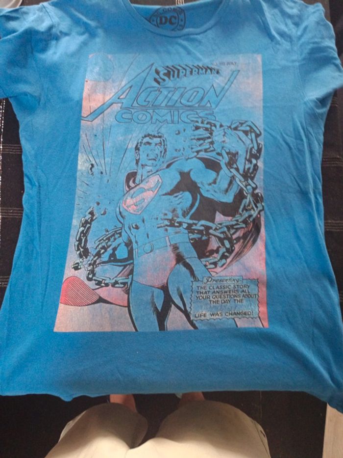 T shirt homme Superman taille L - photo numéro 7
