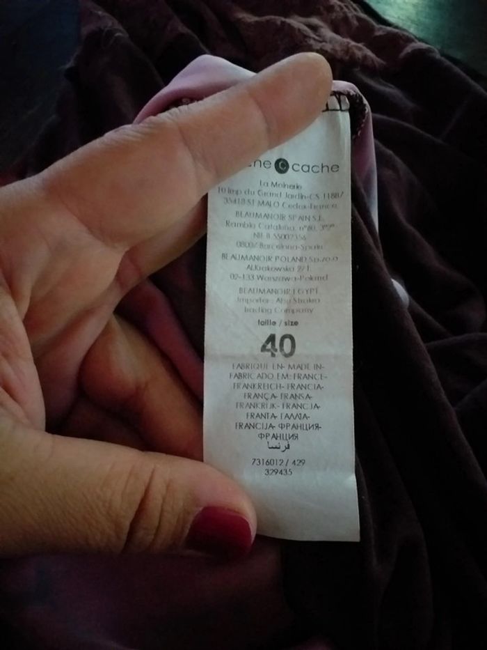 Donne tunique cache cache 40 - photo numéro 4