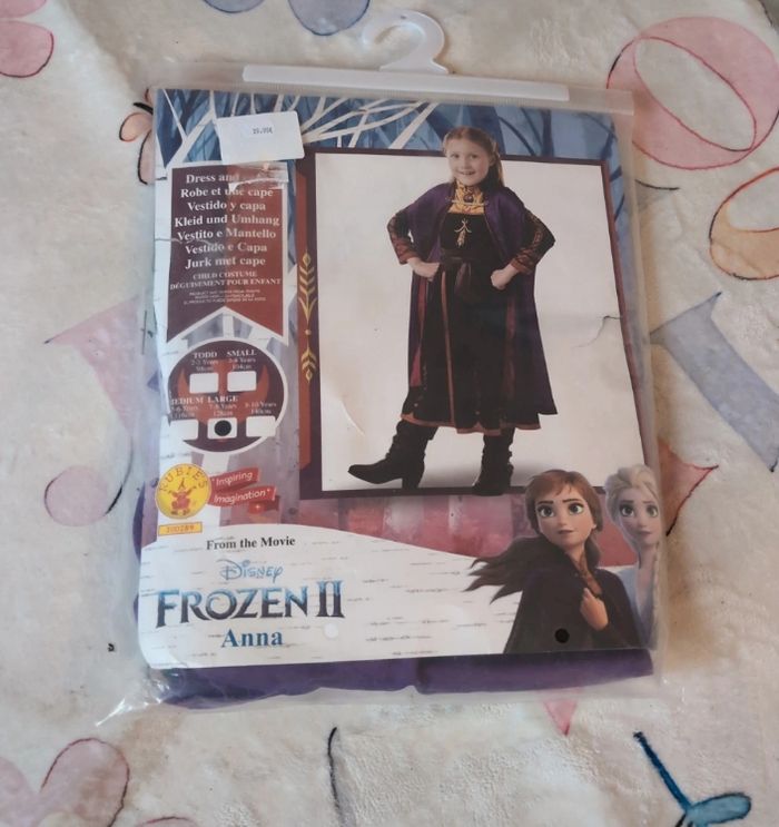 Déguisement Anna de la reine des neiges