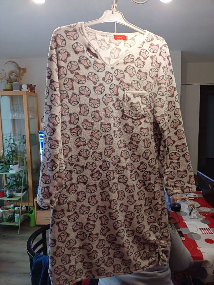 Chemise de nuit hiver