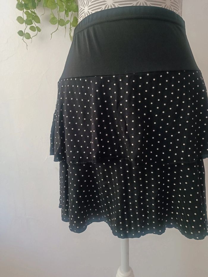 🌸 Jupe à Pois taille L - photo numéro 2