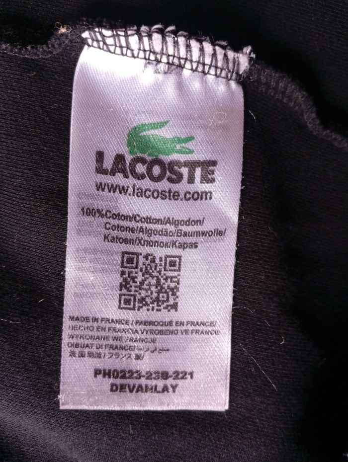 Veste Lacoste - Taille XL - photo numéro 4