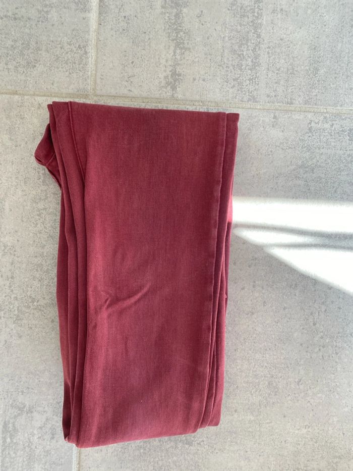 Pantalon garçon bordeaux taille 36 - photo numéro 10