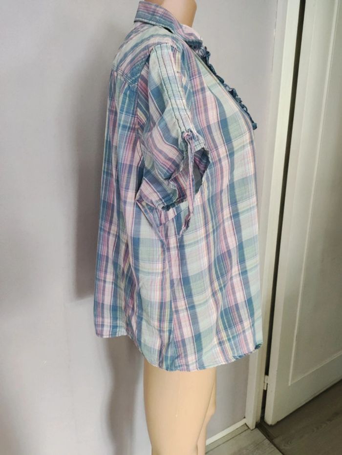 Chemise manches courtes sosoire coton - photo numéro 5