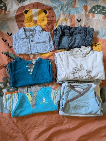 Lot vêtements garçon taille 3 mois