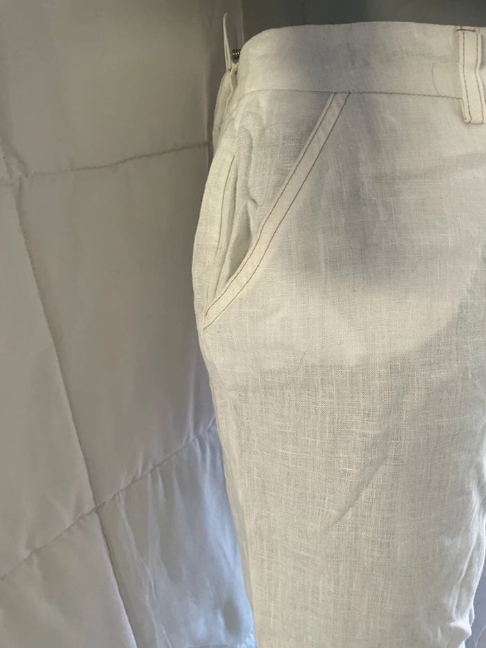 Autre pantalon Tex blanc taille 42 - photo numéro 3